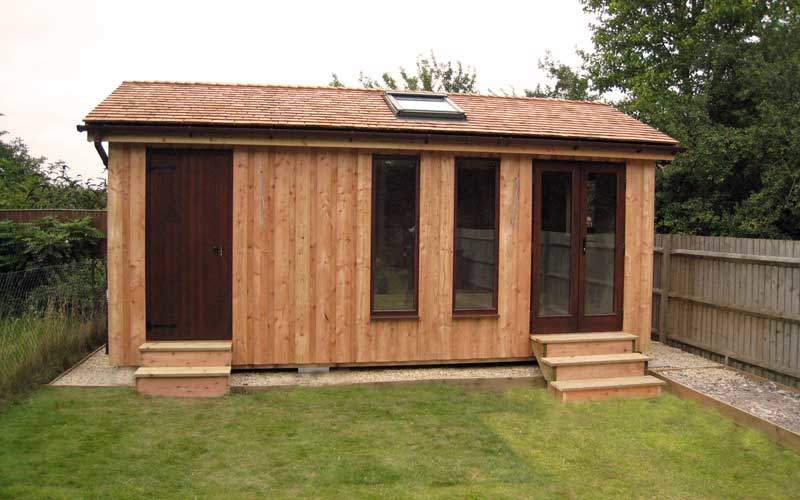 Garden Office Gallery. Garden offices built by leading UK suppliers.